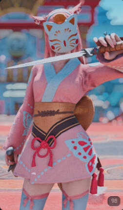 Cherry Blossom Kunoichi